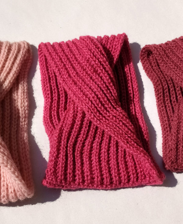 Turban bébé doux design by Charlotte Tricote.
