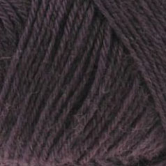 aubergine mélange laine