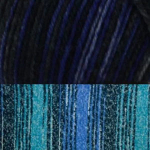 bleu laine nylon