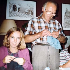Maman Papy et Joëlle layette